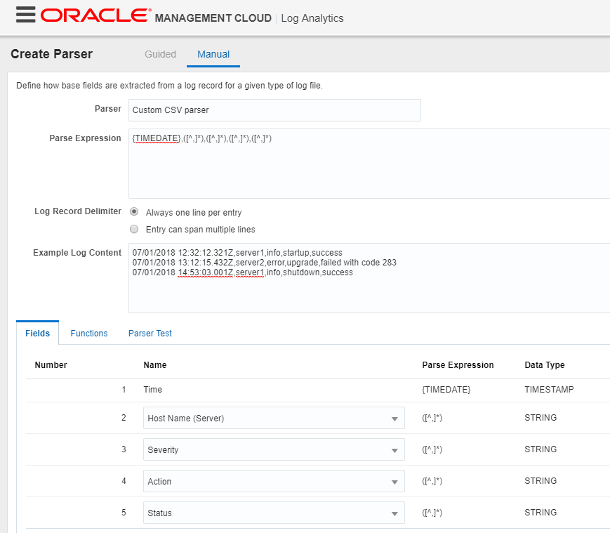 OMC HOW-TO: Easily Create a CSV Log Parser — Cloud Customer Connect